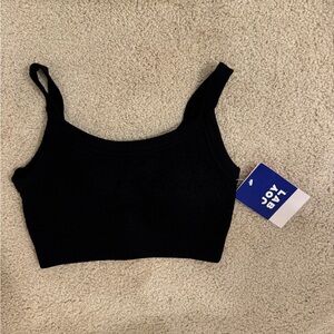 JoyLab Black Cropped Tank Top NWT